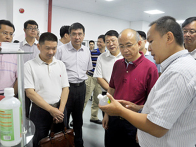 中國科學院副院長張亞平蒞臨公司視察指導
